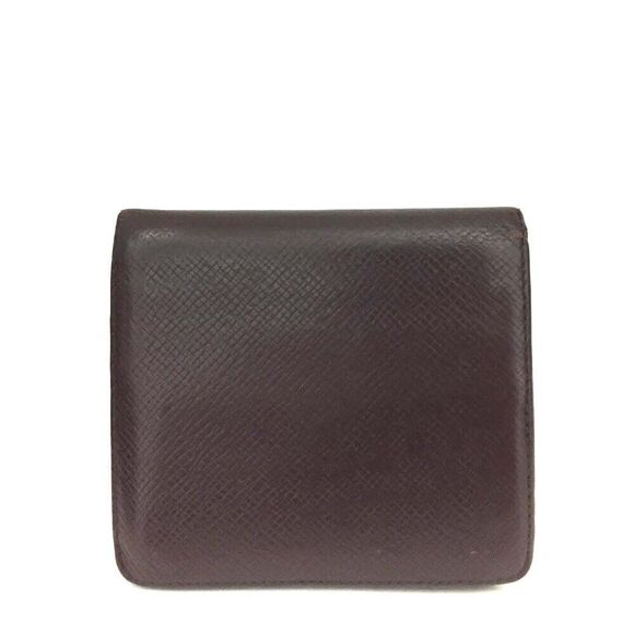Louis Vuitton Brown/Acajou Taiga Three-Cartes Wallet